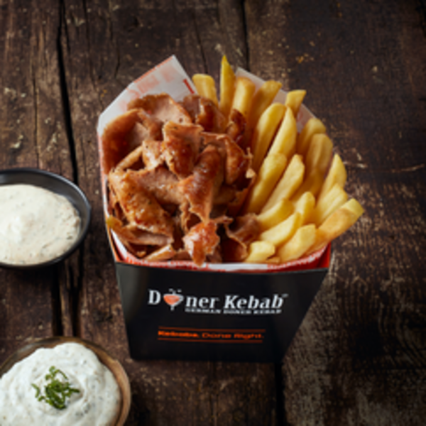 Doner Box with Fries